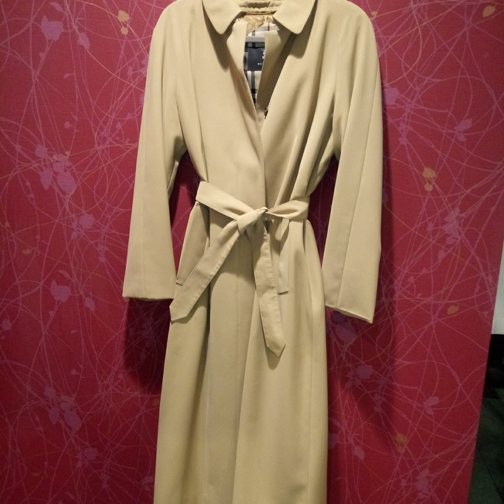 Ladies Vintage Burberry Trench Coat